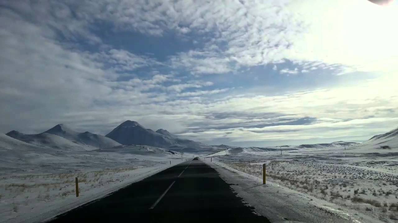 Around Iceland in March 2013 - Akureyri to Breiðdalsvík via Seyðisfjörður — Breiðdalsvík — video poster