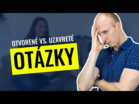 Video: Čo sú uzavreté otázky v ošetrovateľstve?