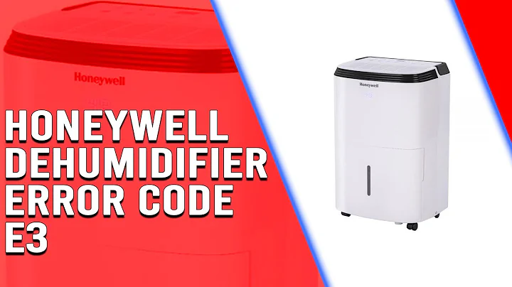 Honeywell Dehumidifier Error Code E3 (Troubleshooting Guide)