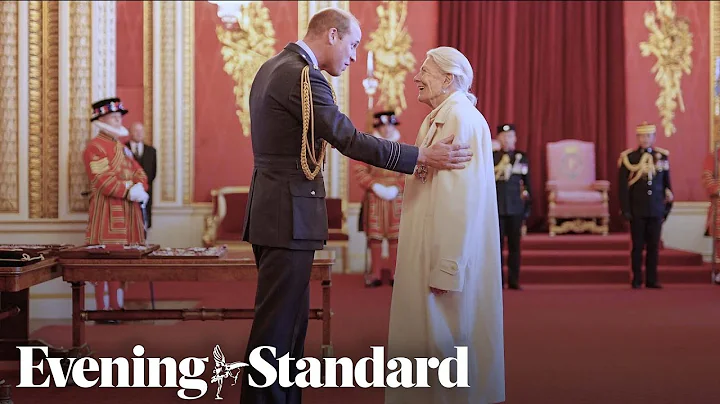 Vanessa Redgrave receives damehood from the Prince of Wales