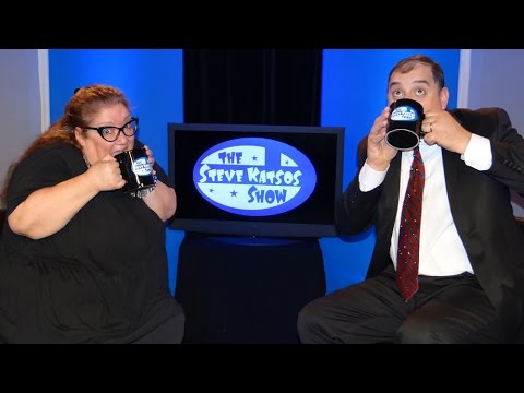 Stephanie Peters does stand-up comedy on The Steve Katsos Show