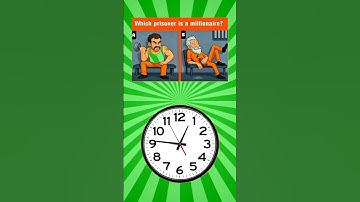 Which prisoner is a millionaire #quiz #quizchallenge #quiztime #mindbendingquiz #quizpuzzle