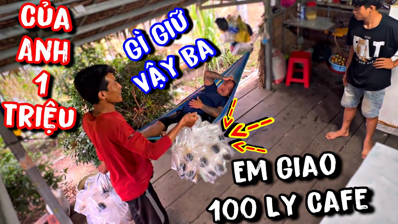 Thánh xàm ngơ ngác có người giao 100 ly cà phê nghe báo giá mà hết hồn tỉnh ngủ luôn