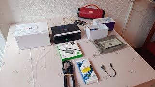 Paquete Entretenimiento: Android TV 8K Premium + Bocinas + Masajeador + VR
