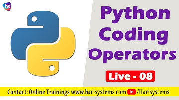 Free Python Coding Class 8 - Python Programming - Python Comparison Operators - harisystems