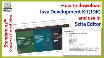 How to download Java Development Kit and use in Scite Editor