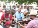 Bluegrass jam session 7 - Dahlonega, GA Courthouse Square