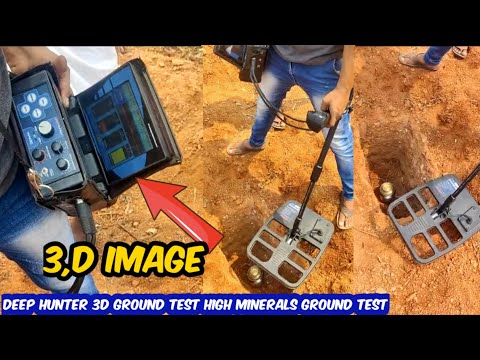 Deep Hunter 3D Metal Detector Field Test On Ground in India // 3d metal detector demo in india