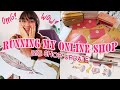 STUDIO VLOG ✨ preparing for a big shop update + new products (& disappointments... 😭)