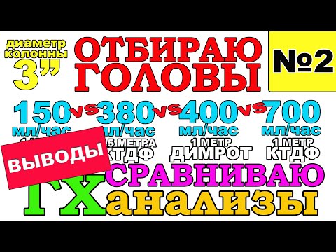 КАК ПРАВИЛЬНО ОТОБРАТЬ ГОЛОВЫ?КАКАЯ ДОЛЖНА БЫТЬ СКОРОСТЬ ОТБОРА ГОЛОВ НА КОЛОННЕ В 3 ДЮЙМА. ЧАСТЬ 2.