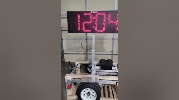 Portable Battery Operated DC 150 GPS Indoor Outdoor Time of Day Digital Atomic Clock