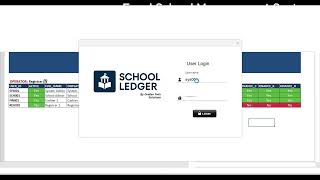 Free Excel School Management System | Multi-User Admin Dashboard | Student Information System (SIS)