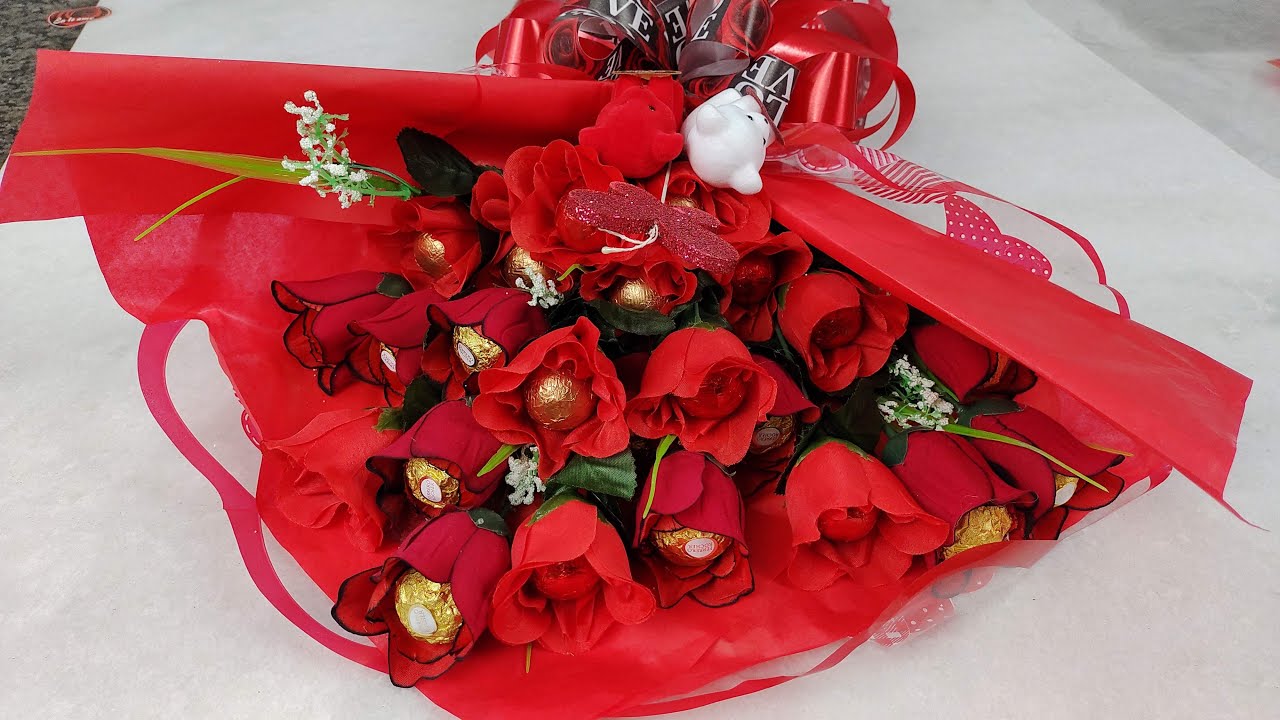 Ramalhete de Ferreiro Rocher Presente para o Dia das Mães e Namorados