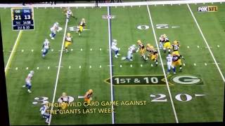 randall cobb 18 25yd catch packers