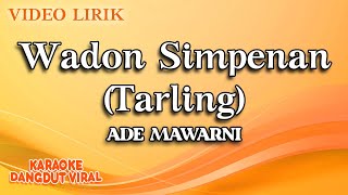 Ade Mawarni - Wadon Simpenan Disco Tarling (official video lirik)
