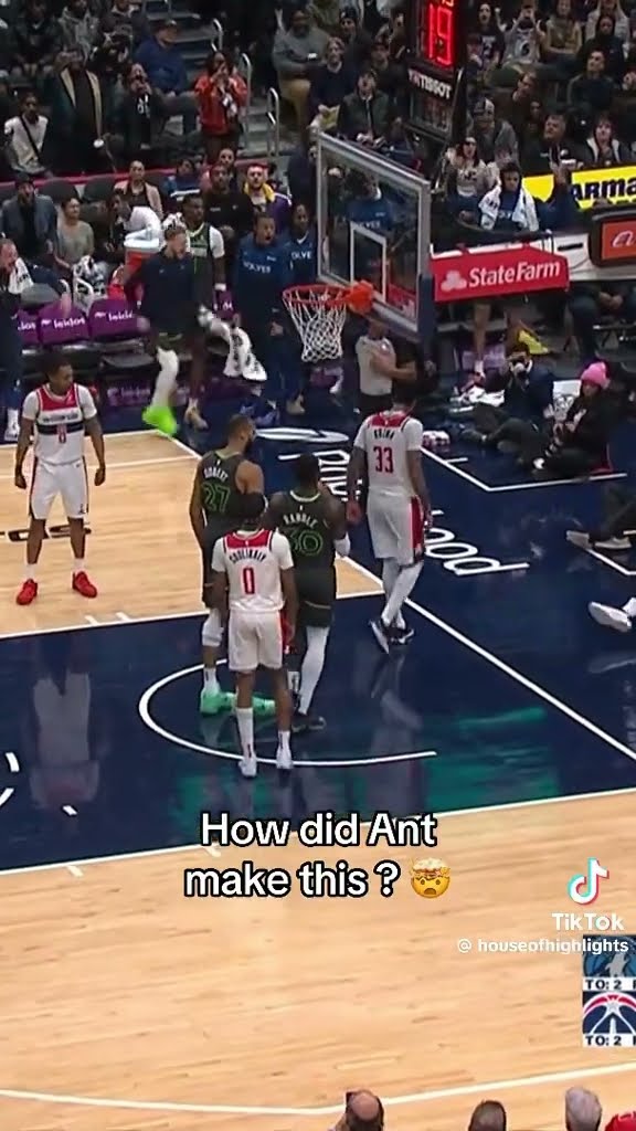 How did Ant make this? #hoodnews #anthonyedwards #NBA #basketball #sports #omg #how #wow #bball #us
