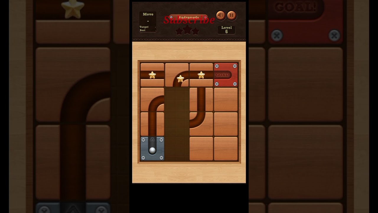 Roll the Ball - STAR MODE - Andromeda - Level 6 - Short( 6 ) || SR PlayH Short Clips