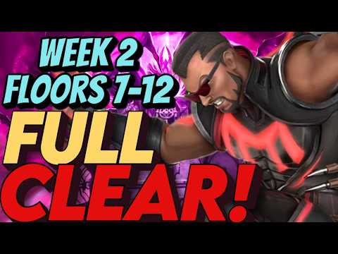 MORE MIGHTY BLADE SHARDS! Tower Omega Floors 7-12 GUIDE! MARVEL Strike Force
