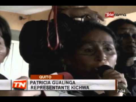 Marcha de mujeres amazónicas llega a la capital