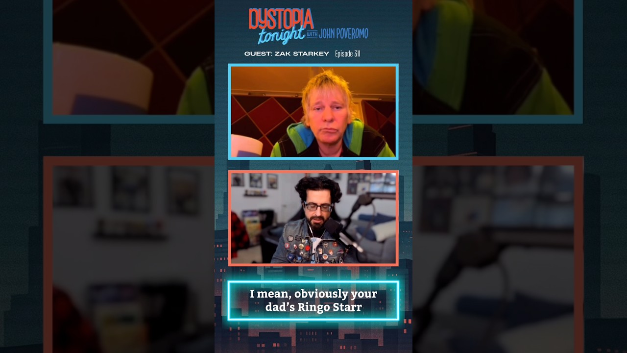 Zak Starkey talks passions as a kid #ringostarr  #johnpoveromo #music #drummer #musician #thewho