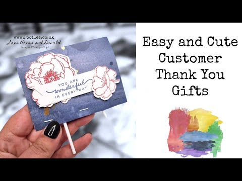 Easy and Cute Customer Thank You Gifts