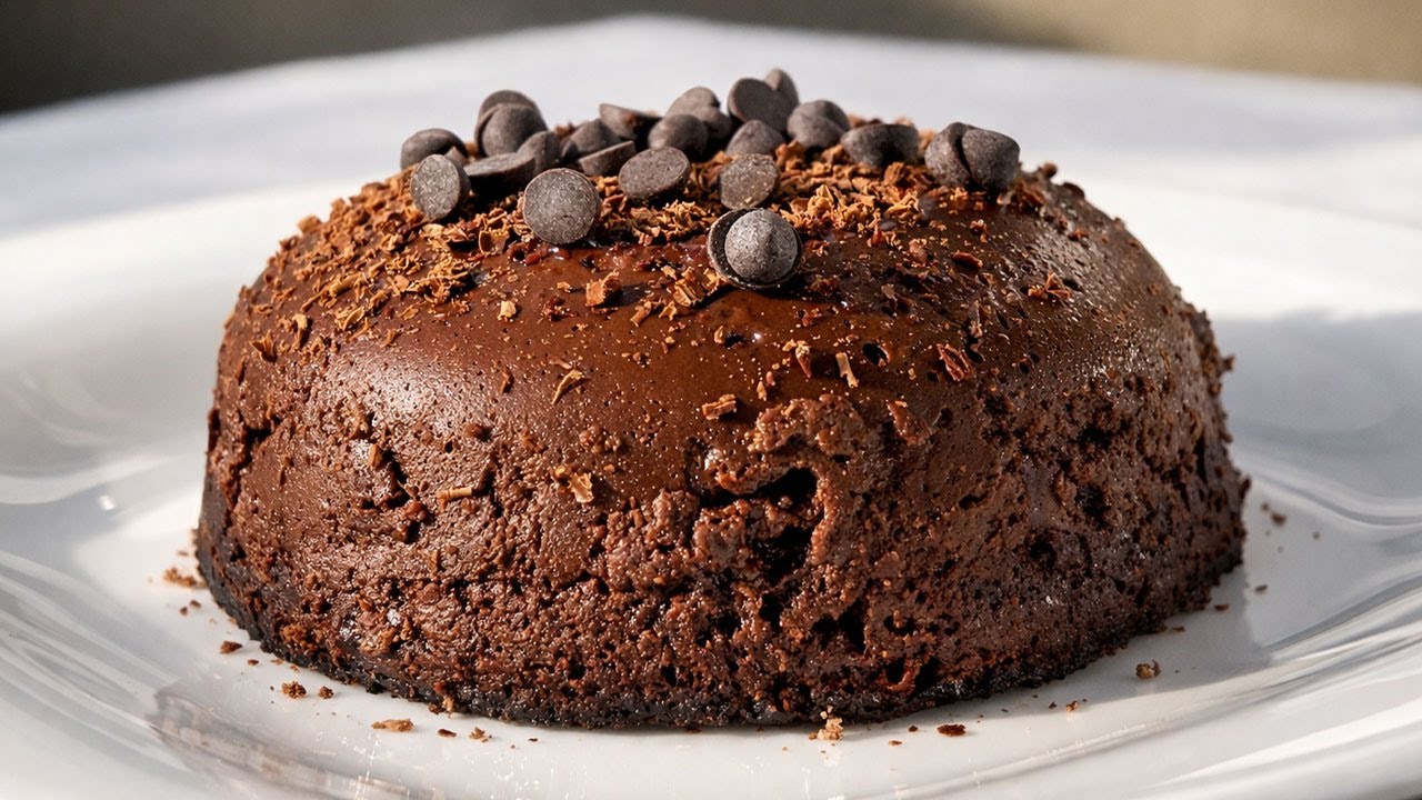 Шоколадный чизкейк в микроволновке - никакой духовки не нужно!