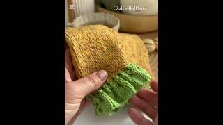 Knitting a Fair Isle Goose Outfit 🧶 Handmade Toy Knitting | Cozy Slow Living