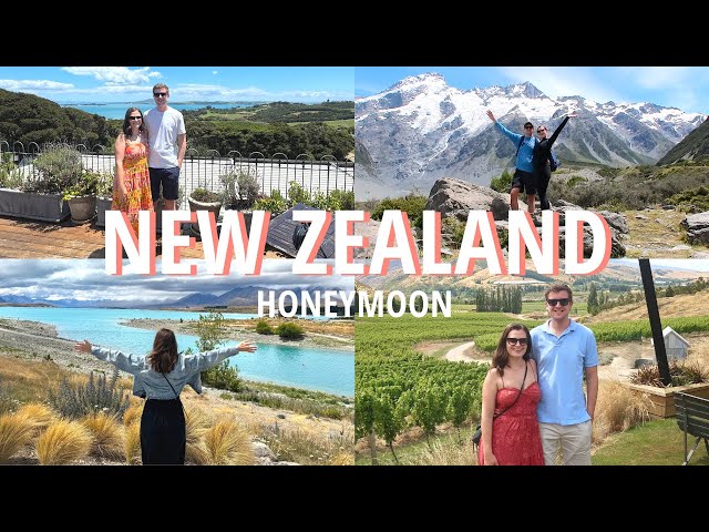 Travel vlog - New Zealand Honeymoon Vlog 🇳🇿 12 Days (North + South Islands!)