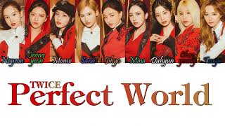 TWICE トゥワイス - Perfect World Kan/Rom/Eng Color Codeds