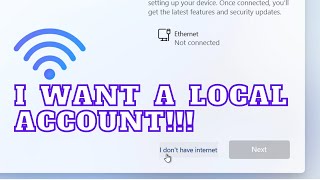 How to install Windows 11 without Microsoft account