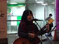 misaki 路上ライブ1@梅田ヨドバシ前 2010.11.14