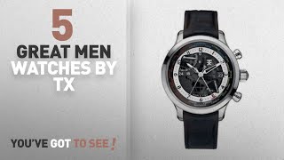 Top 10 Tx Men Watches [ Winter 2018 ]: TX Unisex T3C473 World Time Airport Lounge Watch
