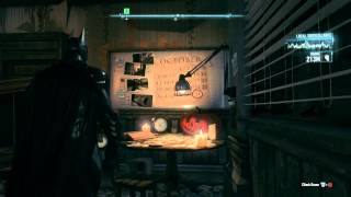 Batman: Arkham  Knight - Calendar Man Easter Egg