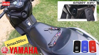 Yamaha Xmax 300Cc - How To Use The Smart Key - Tutorial