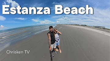Estanza Beach in Lingayen, Pangasinan — a hidden gem where the sea meets serenity. 🌊✨