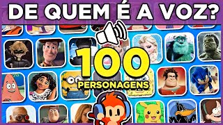 🔈ADIVINHE 💯 PERSONAGEM PELA VOZ 🔊 | Maratona especial de férias #quiz #macaquiz screenshot 3