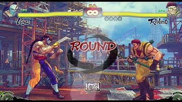 VEGA VS ROLENTO | CPU VS CPU Ultra Street Fighter IV  (Hardest AI)