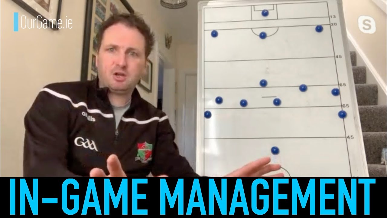 In-game management — coaching corner with Steven Poacher