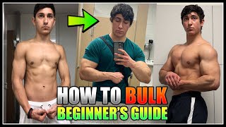A Complete Beginner's Guide to BULKING | Everything you NEED to know!