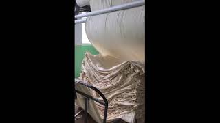 Rope open  slitter machine for tubular knitting fabric