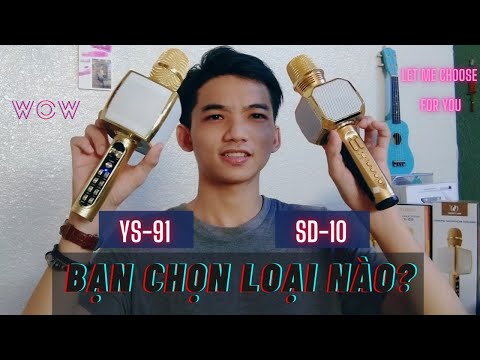 🔴 SO SÁNH ÂM THANH micro bluetooth Ys-91 VÀ Sd-10 | Đâu là loại được bán chạy nhất tháng | GONOTA