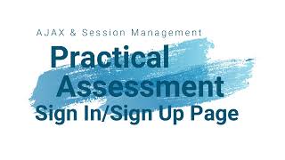 Ajax with Session Management (JIAT Assessment 1)