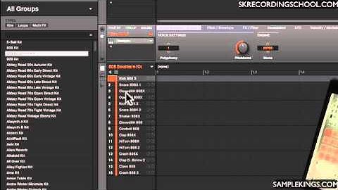 Maschine Studio DVDs Loading Groups