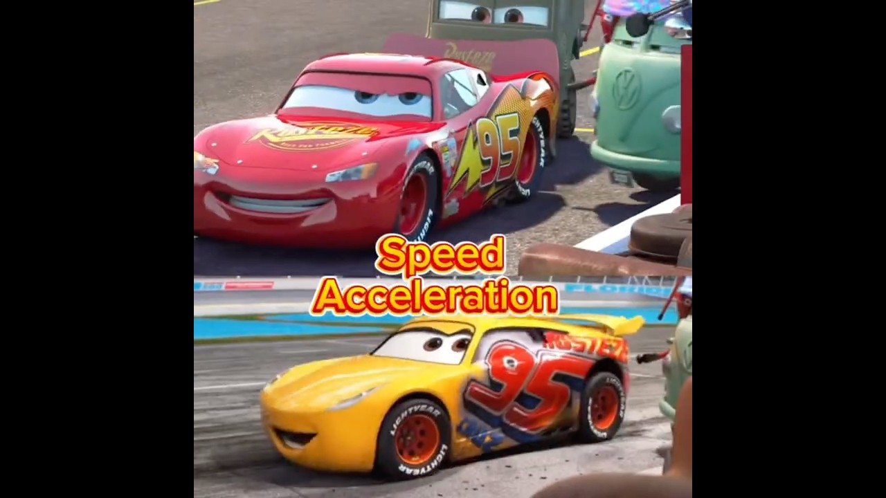 Lightning McQueen VS Cruz Ramirez 