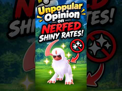 My very unpopular opinion on Scopely's Nerf to Shiny Rates!!  #pokemongo #pokemon