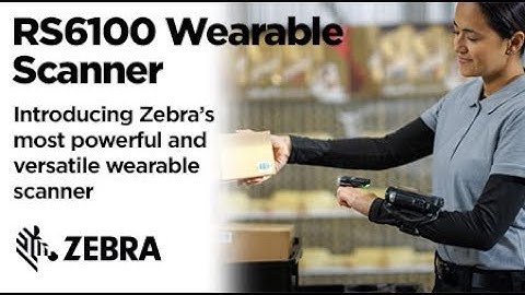 Zebra Wearable Scanner - RS6100