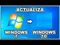 Cómo ACTUALIZAR de WINDOWS 7 a WINDOWS 10 | 2020