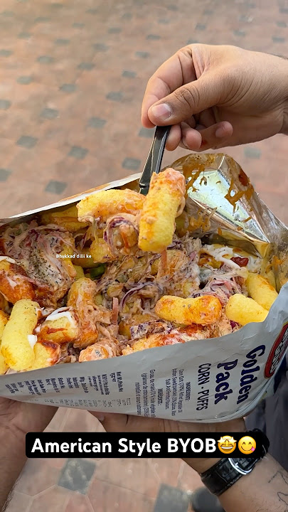 American Style BYOB🤩😋|| Indian Street Food