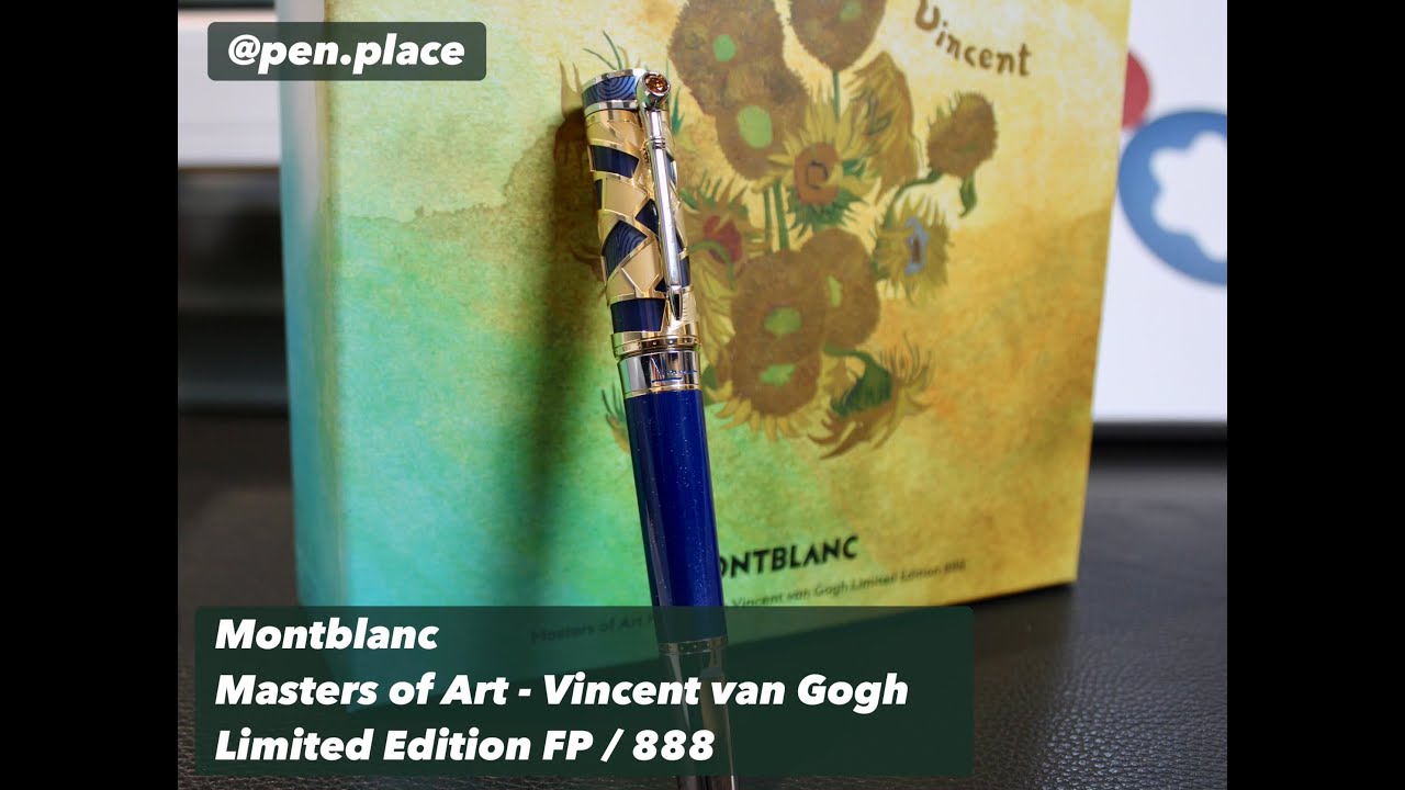 Montblanc Masters of Art Van Gogh Limited Edition 888 Fountain Pen