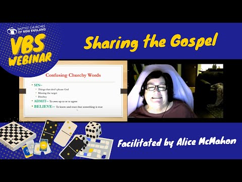 VBS Webinar: Sharing the Gospel